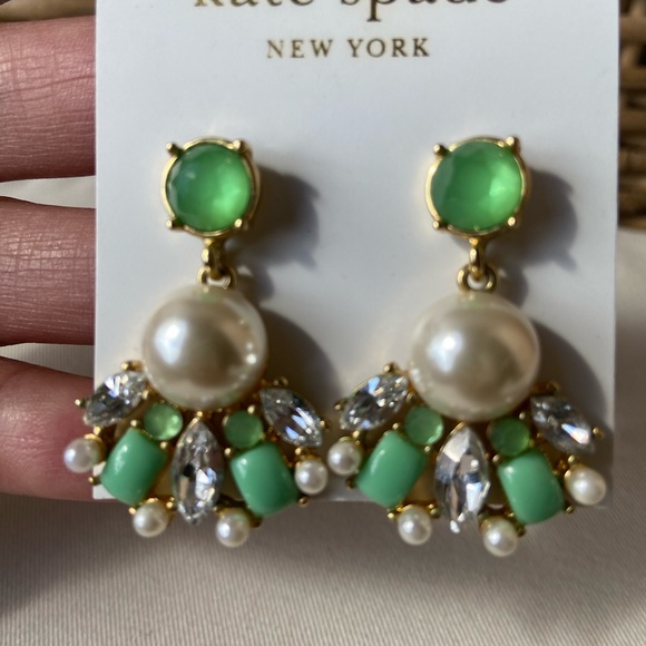 Kate Spade Belle Garden Chandelier earrings - Picture 4 of 4